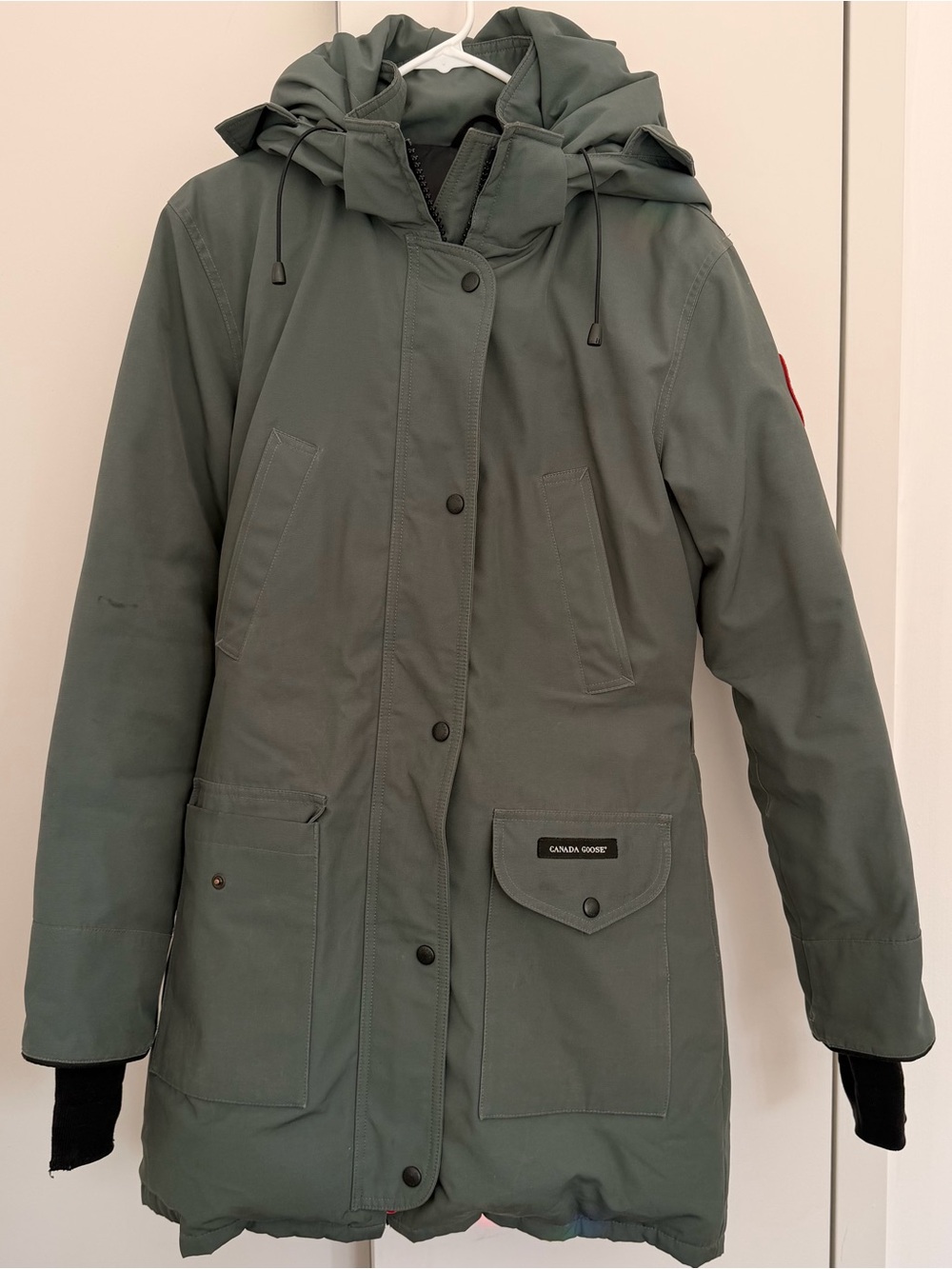 Womens Canada Goose Trillium Parka in Gr
